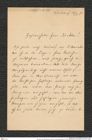 Nachlass Franz Steindachner, Brief von Josef Redtenbacher an Franz Steindachner (14.06.1878), Inv.Nr. 413.01, Seite 1
